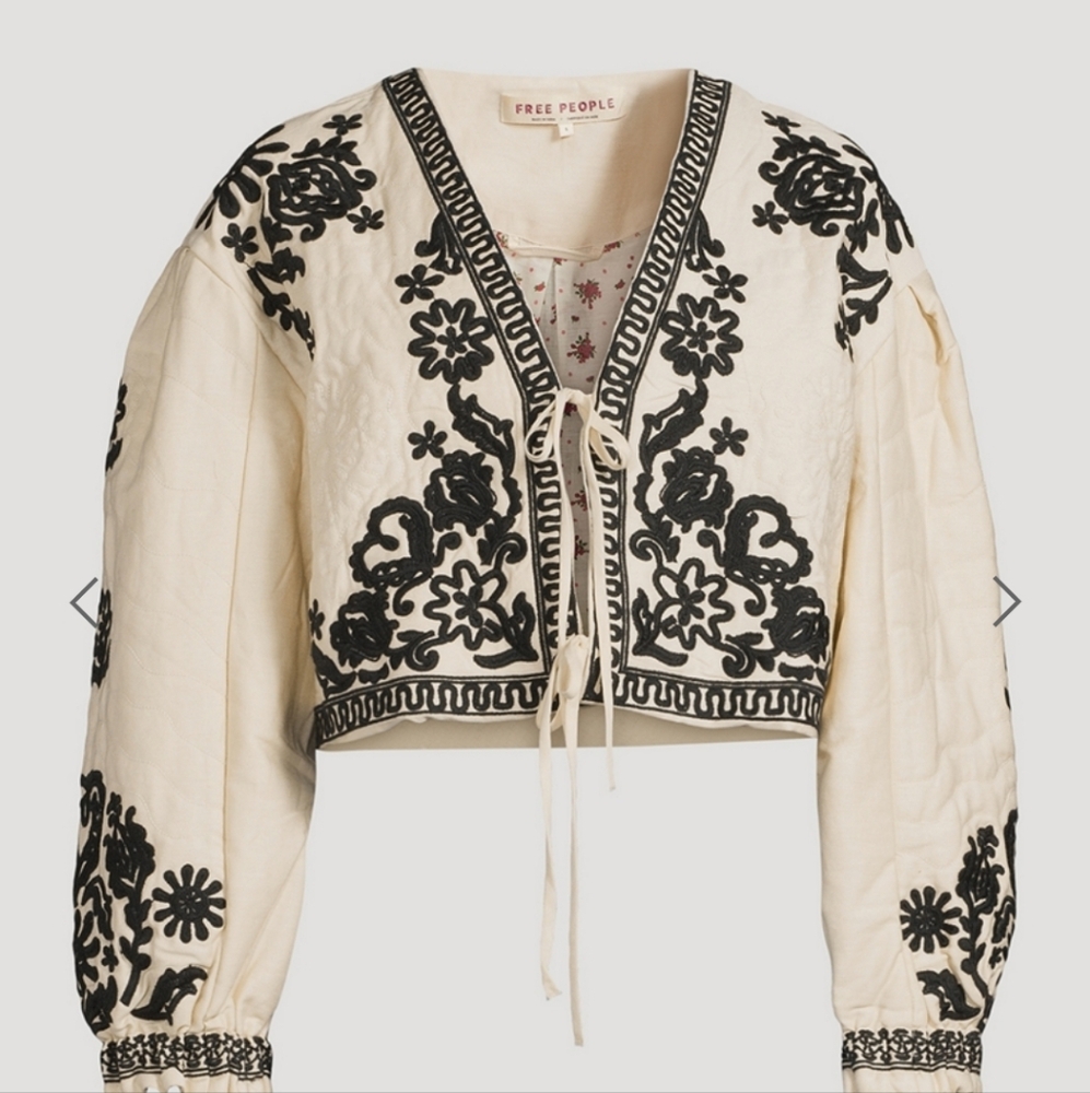 FREE PEOPLE BALI MABEL JACKET- SIZE LARGE